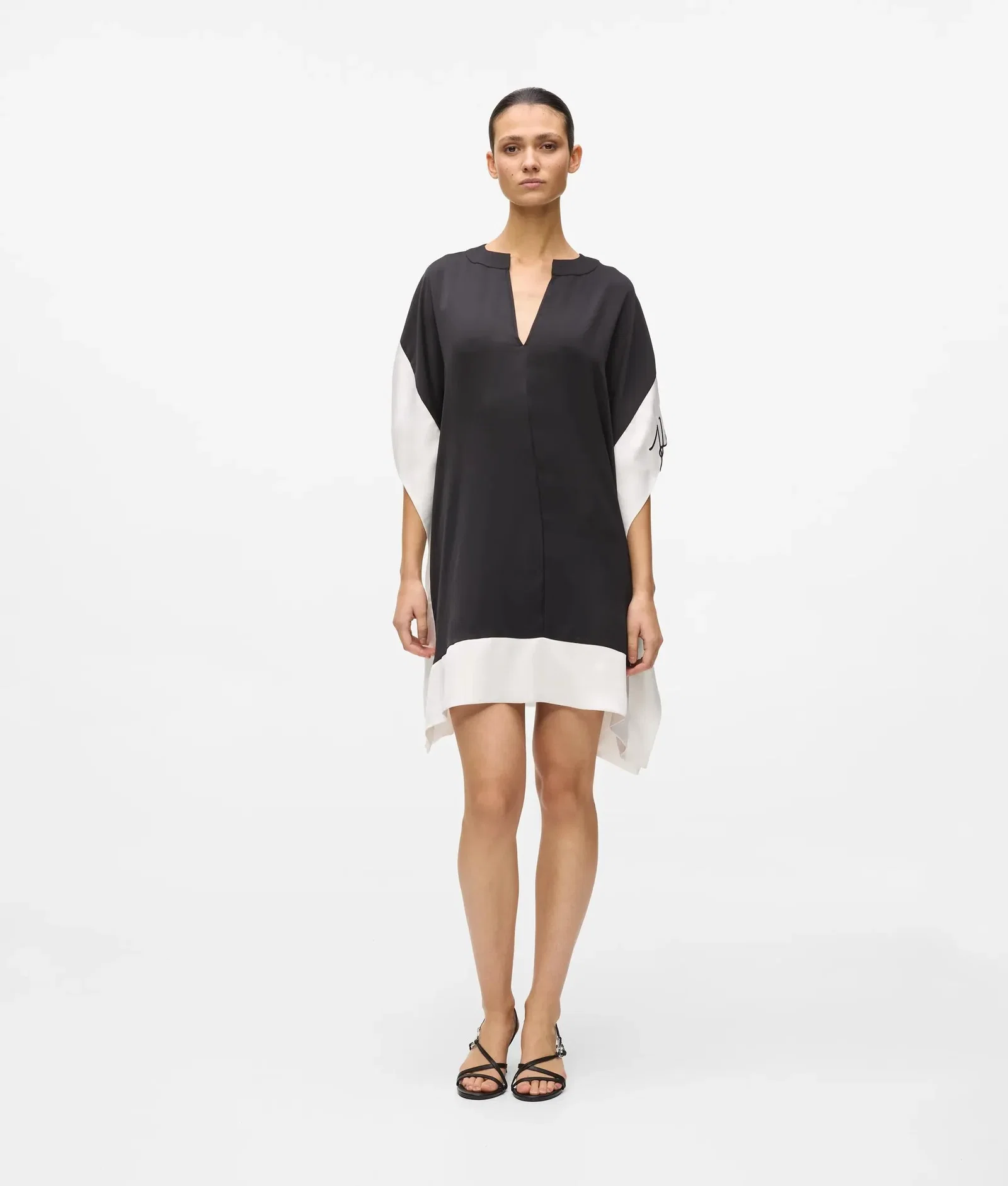 Image of Signature wide sleeve dress
