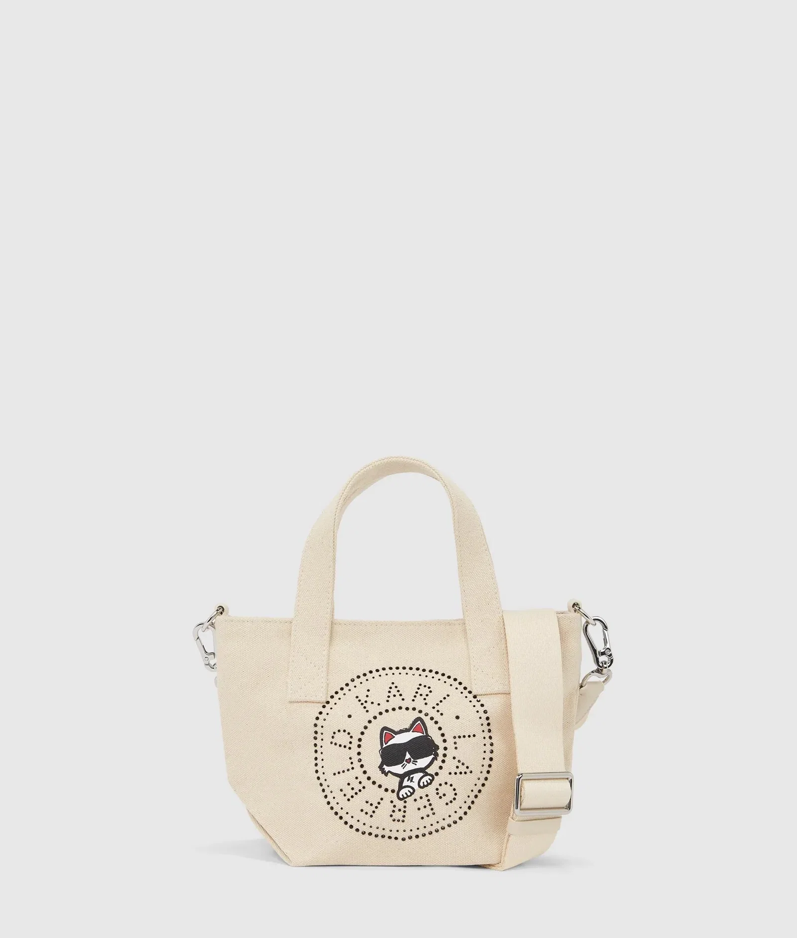 Image of Ikon Circle Choupette rhinestones shopper
