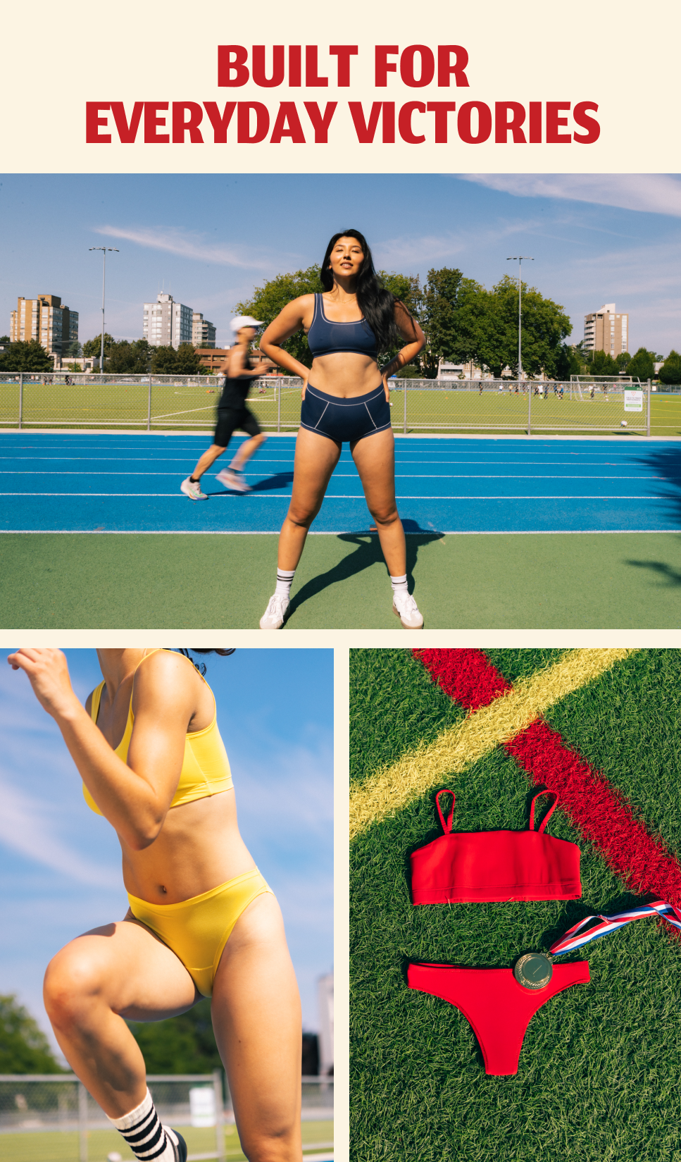 Built for Everyday Victorias. Coming in: Sideline, all star, navy & white, undyed, power play. Get on the list.
