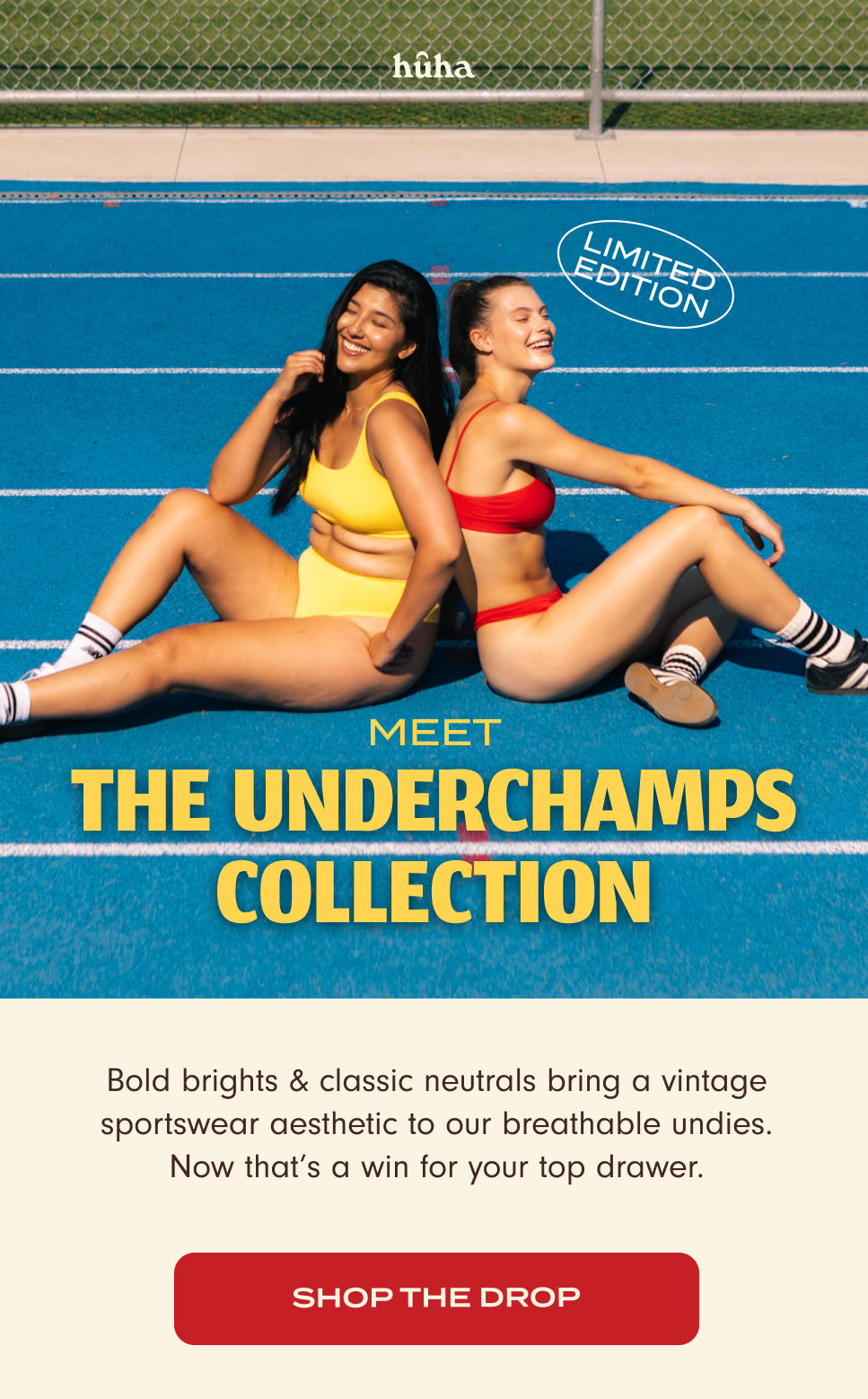 Tomorrow: Undies that go the distance. Your tried-and-true styles, the favorites that have earned their place – now in five fresh coloways. Get on the list. Meet the starting lineup.