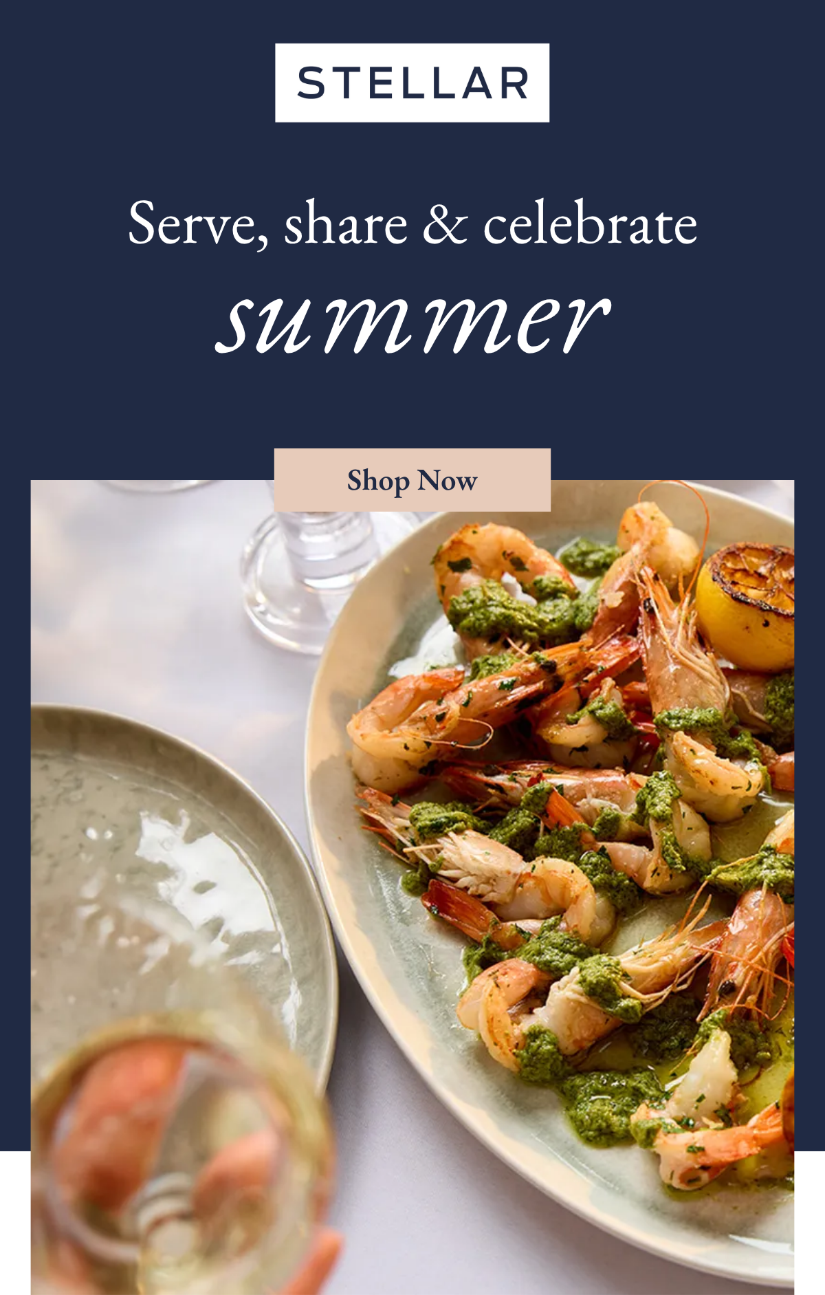 Serve, share & celebrate summer