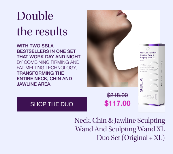 Shop Neck, Chin & Jawline Sculpting Wand Original and XL Duo Set