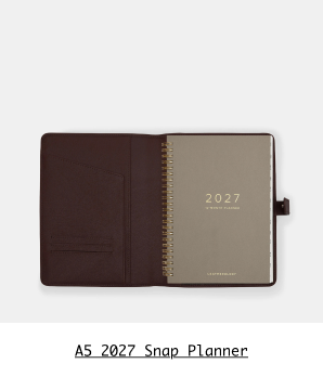 Shop A5 2027 Snap Planner >