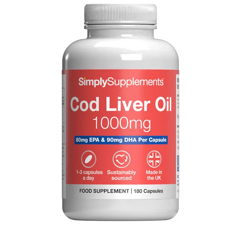Image of Cod Liver Oil Capsules 1,000mg