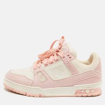 LV Trainer Size 39.5 Pink/Whit