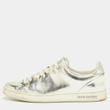 Silver Foil Leather Frontrow L