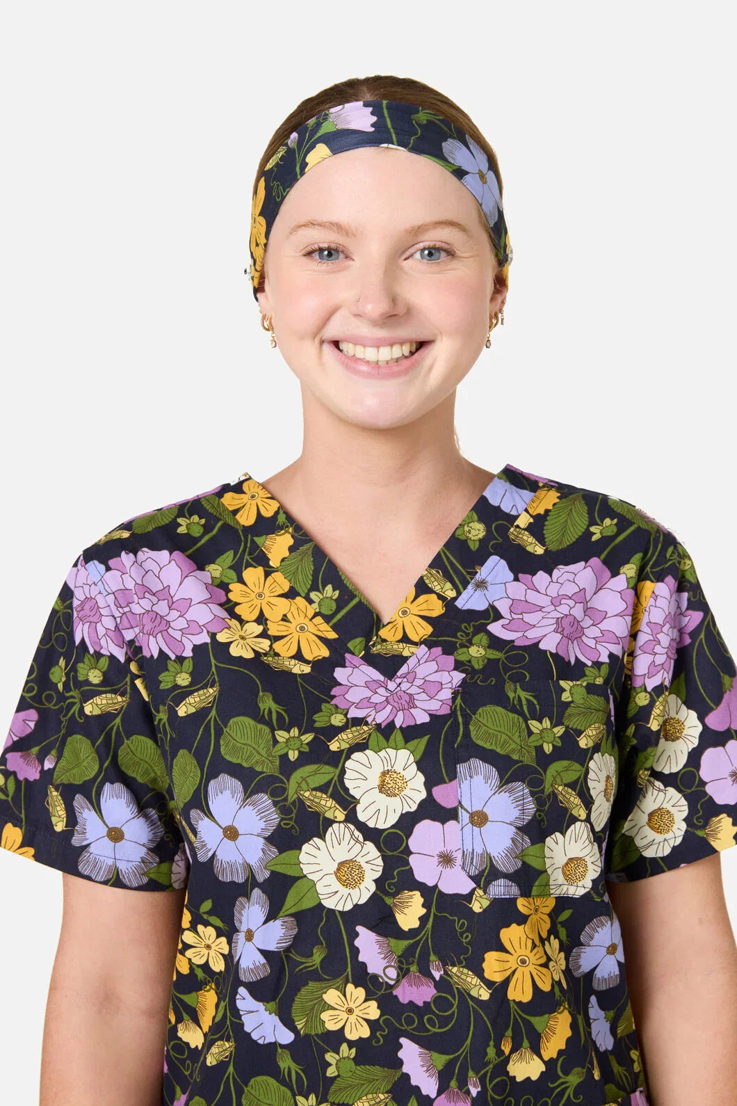Image of Grasshopper scrub headband