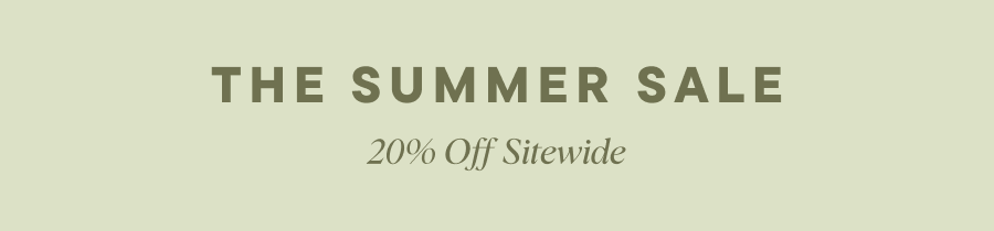 Summer Sale — 20% off sitewide