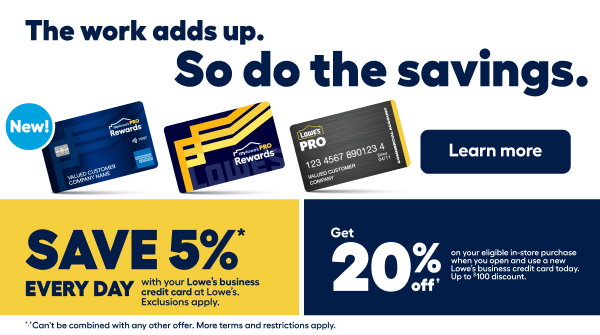 The work adds up. So do the savings