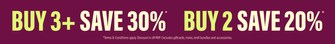 Multibuy Buy 3+ Save 30%*