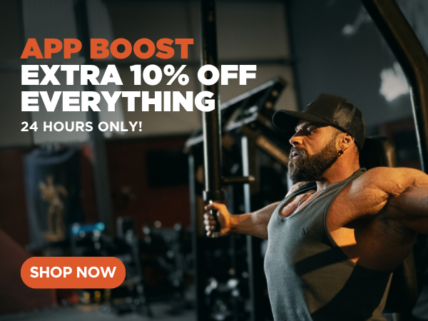 APP boost, extra 10% off