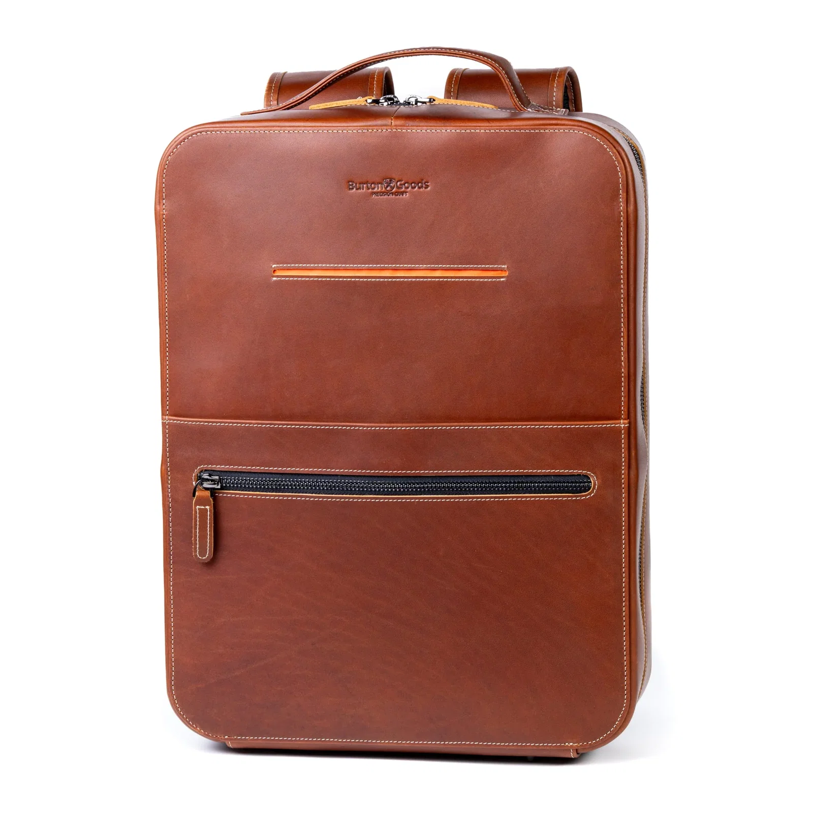 Modern Leather Laptop Backpack