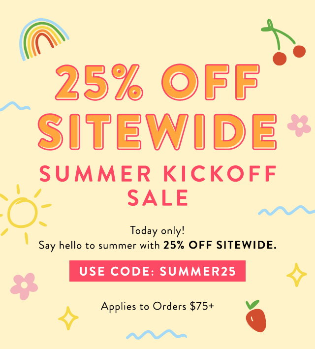 Shop 25% off Sitewide