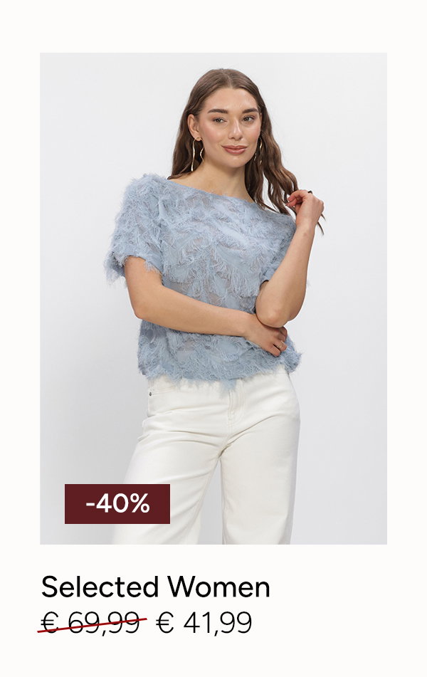 blaue selected women tops & t-shirts