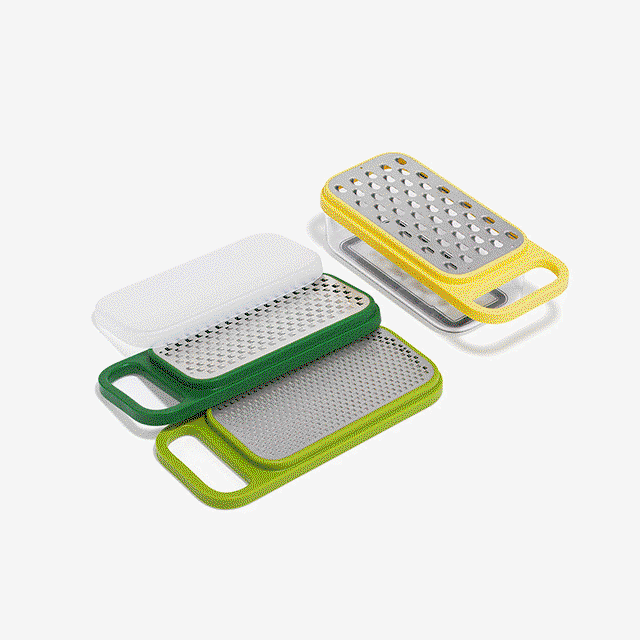 Multi-Grate & Store™ 3-in-1 Grater Set with Storage Container