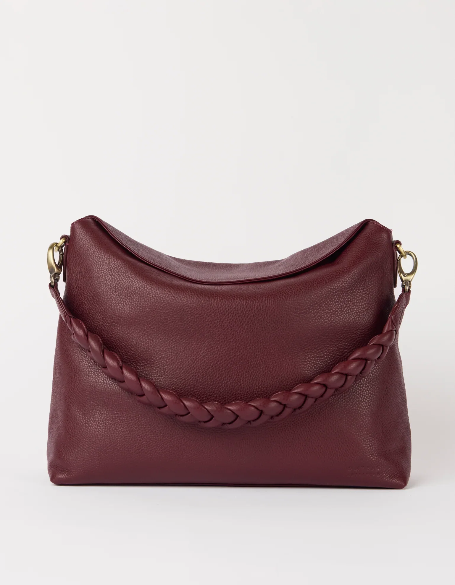 Image of Sienna - Dark Cherry Soft Grain Leather