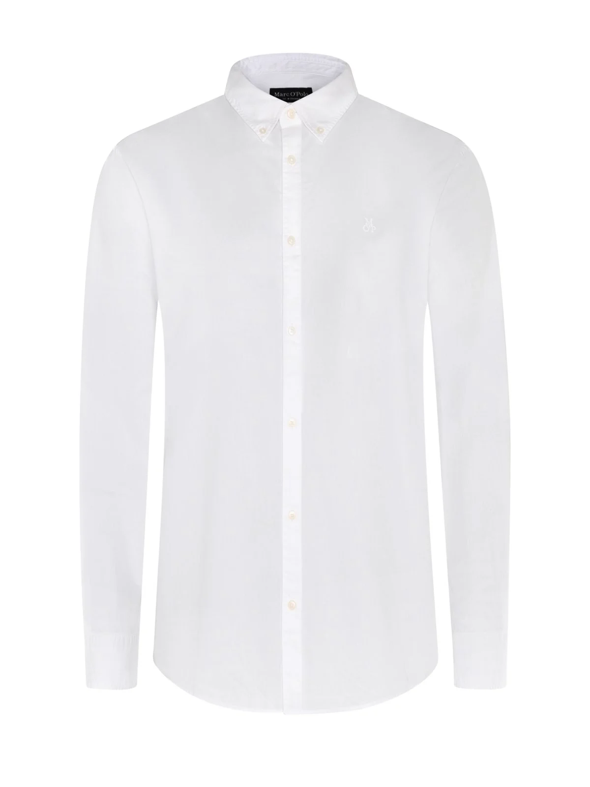 Lightweight cotton shirt with button-down collar, regular fit