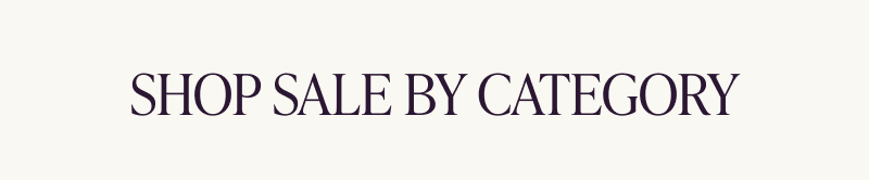 Shop sale by category.