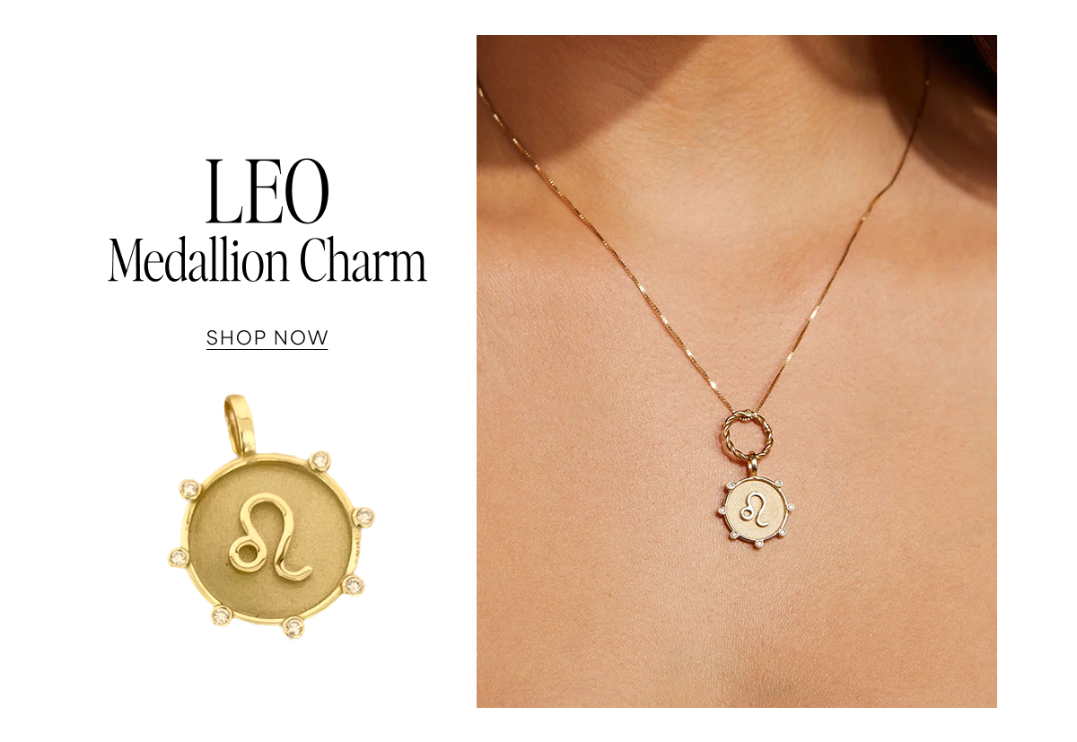 Zodiac Medallion Charm