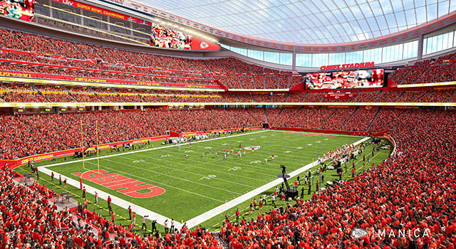 Chiefs unveil renderings for new Kansas stadium set to open in 2031