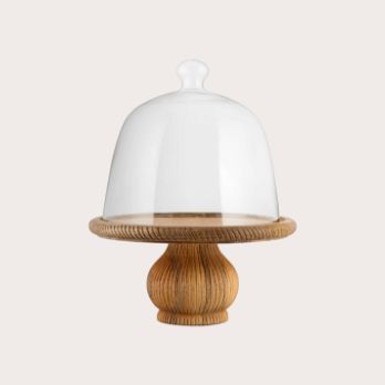 Vivan Glass Cake Dome Stand