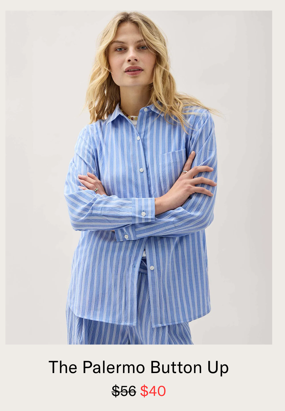 The Palermo Button Up