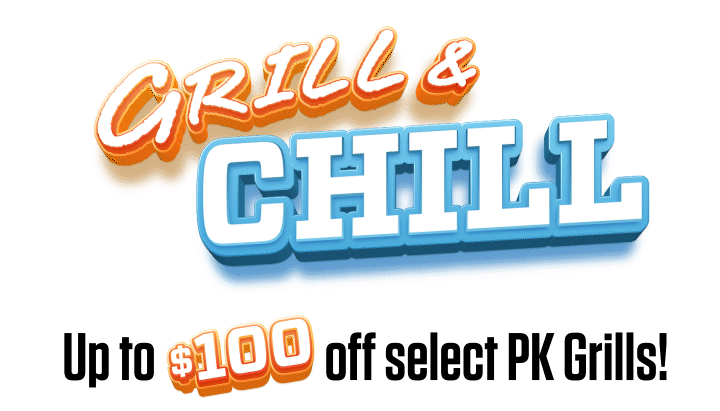 Grill & Chill summer sale with savings up to $100 on select PK Grills