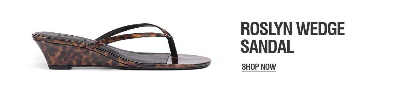 ROSLYN WEDGE SANDAL | SHOP NOW 