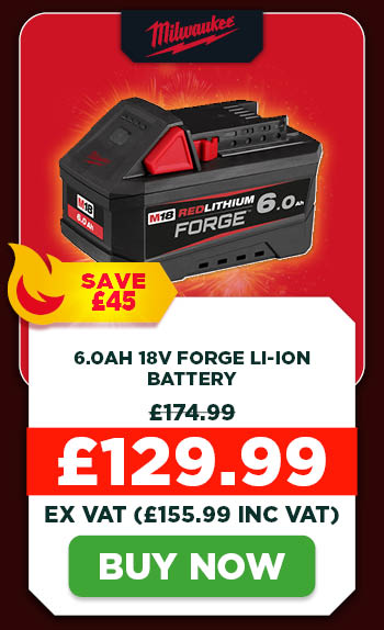 Milwaukee M18 FB6 6.0Ah 18V FORGE Li-Ion Battery