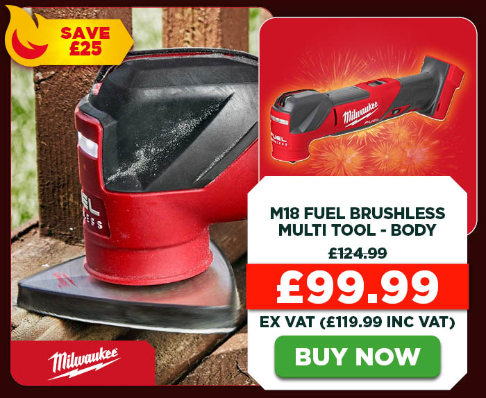 Milwaukee M18 FMT-0 18V FUEL Brushless Multi Tool - Body