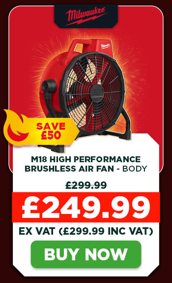 Milwaukee M18 ARFHP-0 18V High Performance Brushless Air Fan - Body