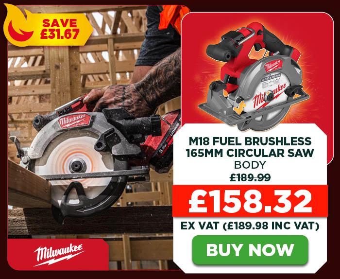 Milwaukee M18 FCS552-0 18V FUEL Brushless 165mm Circular Saw - Body