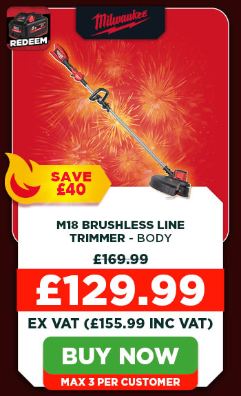 Milwaukee M18 BLLT-0 18V Brushless Line Trimmer - Body