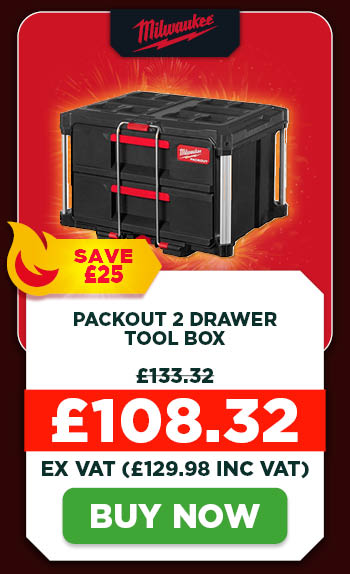 Milwaukee PACKOUT 2 Drawer Tool Box - 4932472129