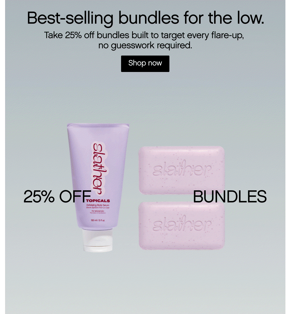 Best-selling bundles for the low.