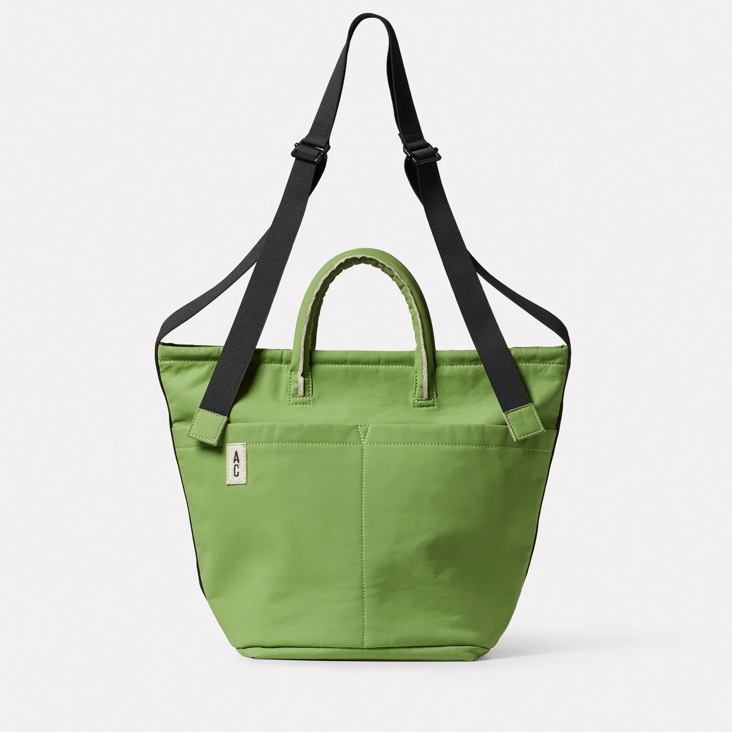 Image of Hadley Hemp Crossbody Bucket Bag in Grass