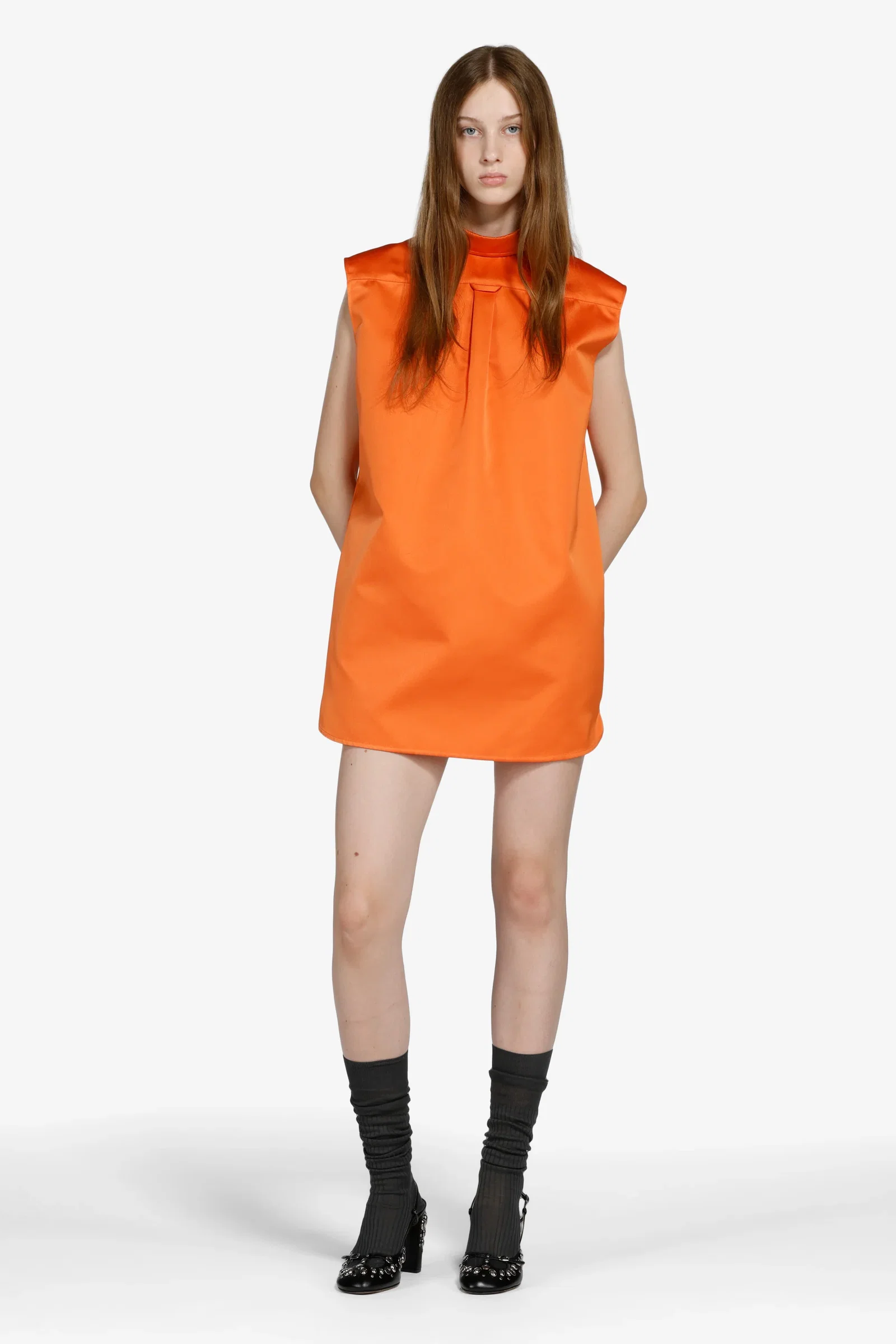 Image of Short sleeveless dress