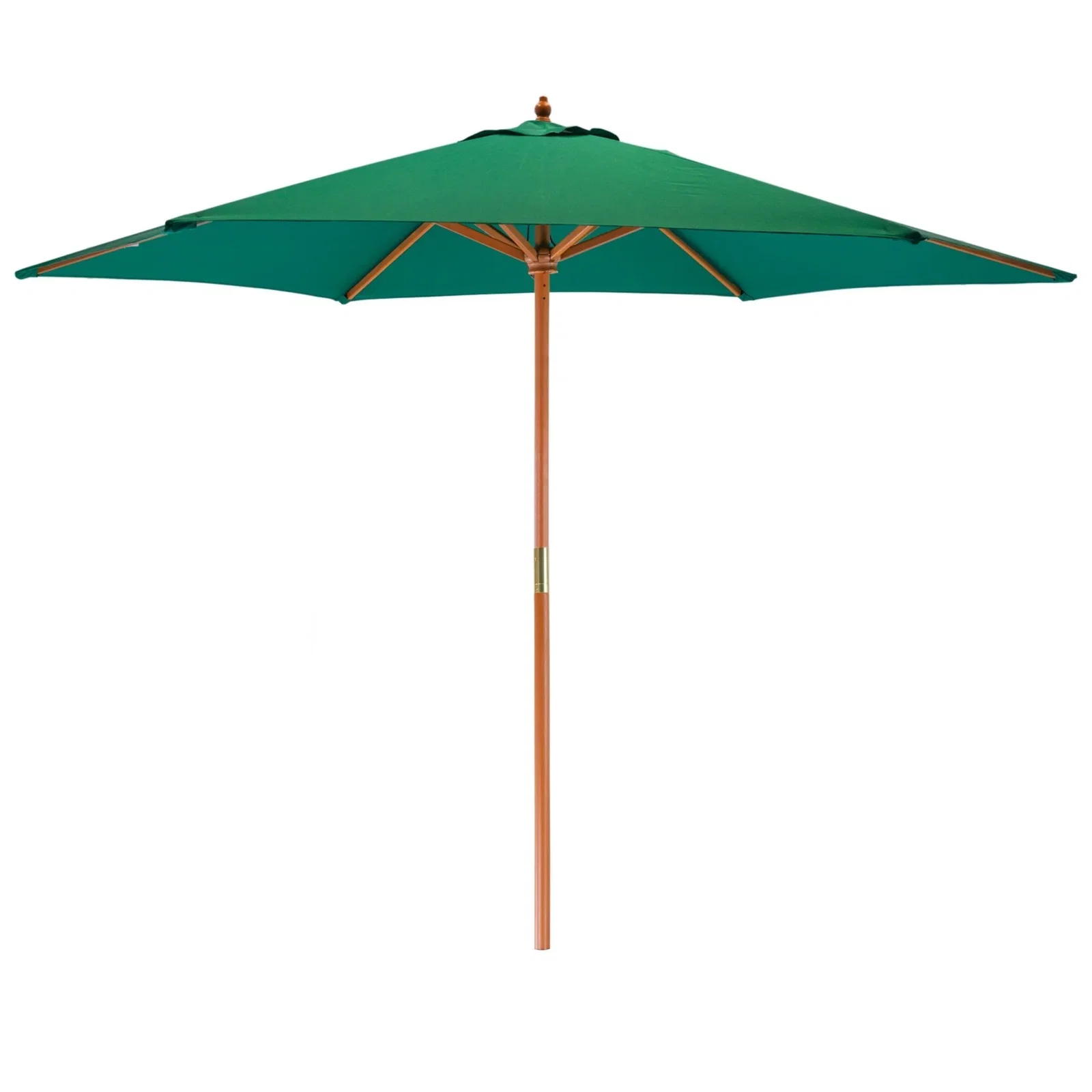 2.7m x 2.5m Wooden Garden Parasol