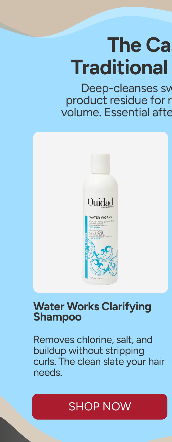 The Case For Traditional Cleansing - Water Works Clarifying Shampoo