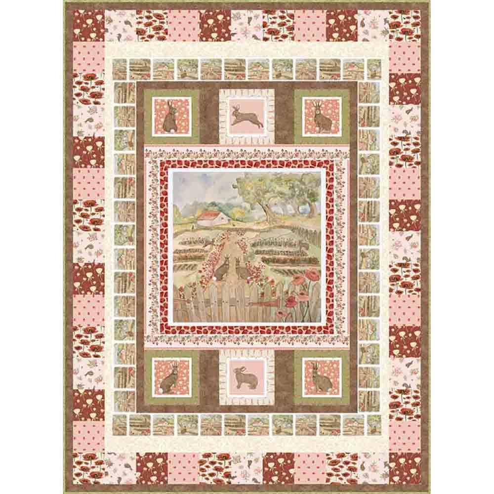 Image of Strawberry Fields - Quilt Kit with FREE Book Panel