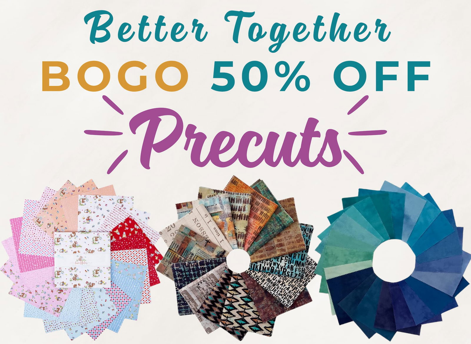 BOGO 50% OFF PRECUTS