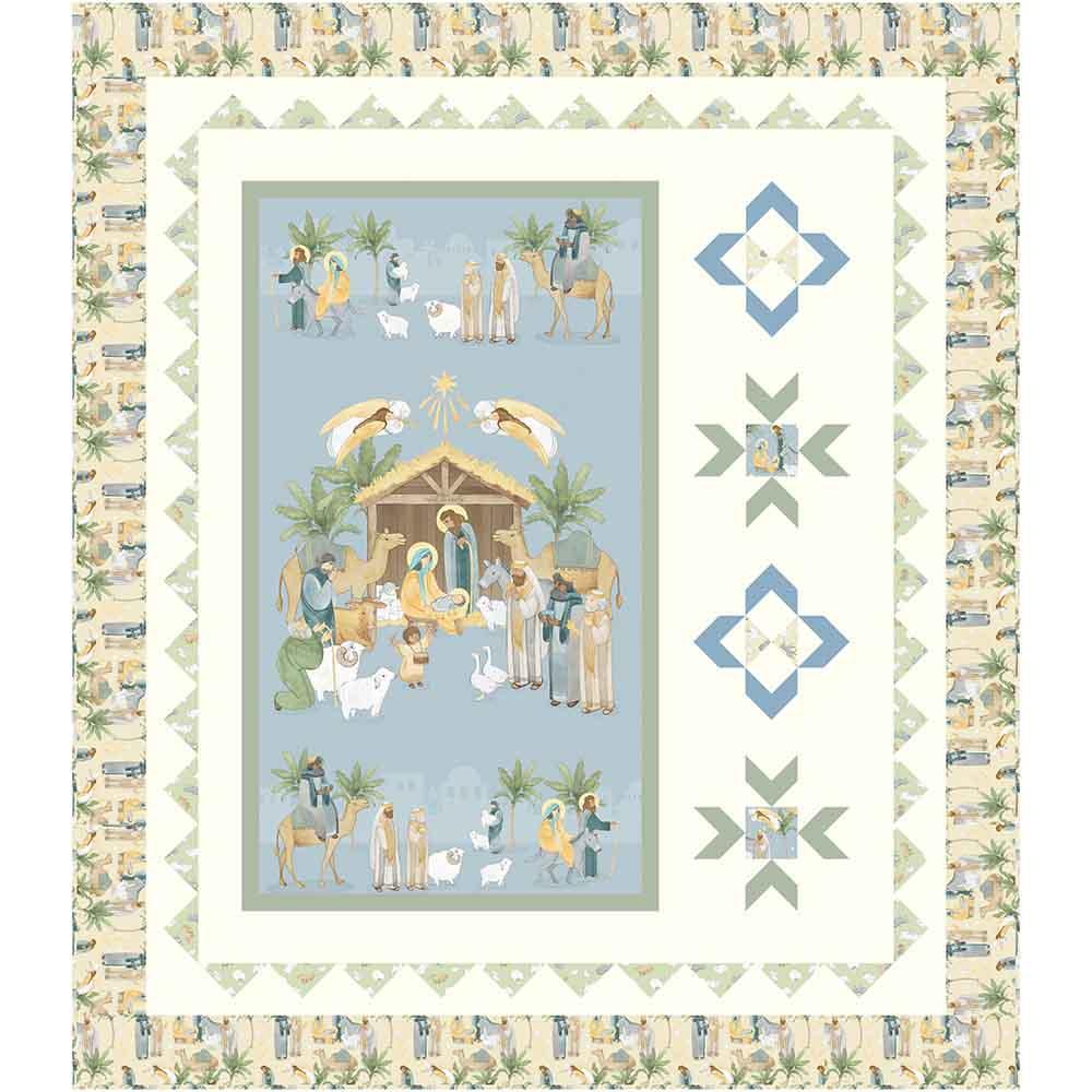 Image of Guiding Stars - Quilt Kit WITH FREE ADVENT PANEL