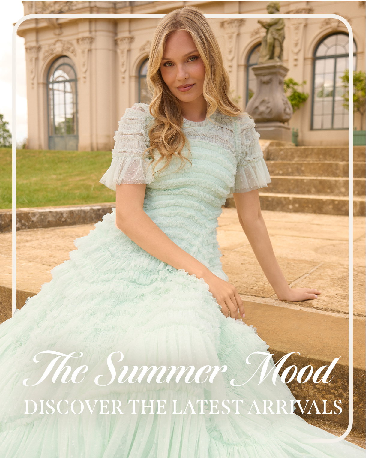 Valentine Ruffle Gown