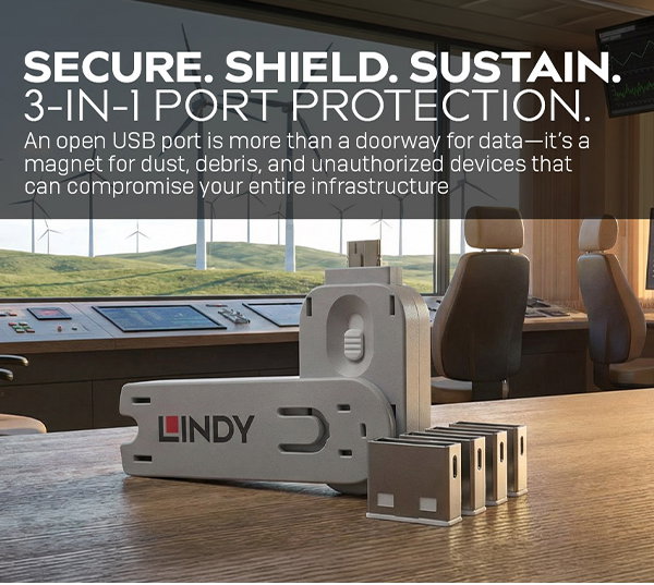 Secure. Shield. Sustain. 3-in-1 port protection. An ipen USB port is more than a doorway for data-it's a magnet for dust, debris, and unauthorized devices that can compromise your entire infrastructure