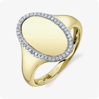 Shy Creation Diamond 1/10ctw. Fashion Ring in 14k Yellow Gold