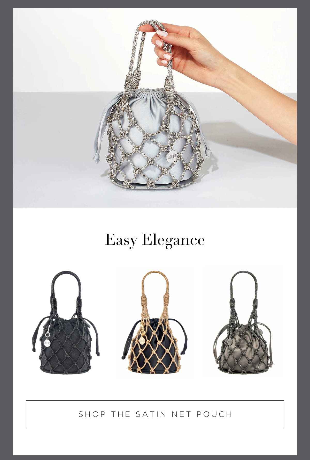 Satin Net Pouch