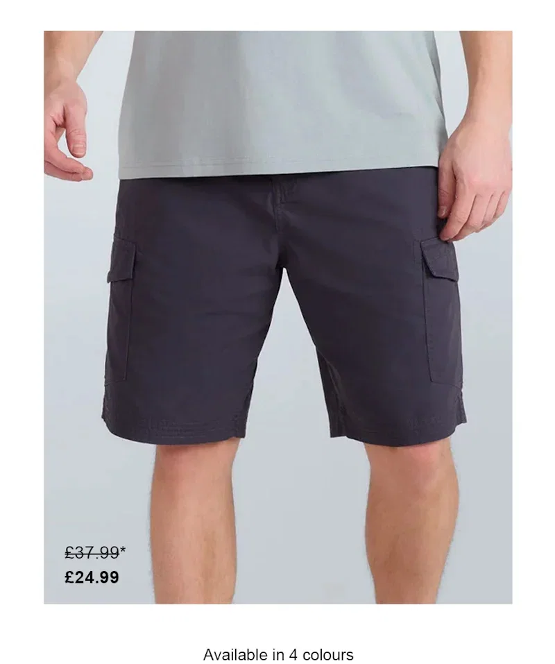 Atlantis Mens Cargo Shorts