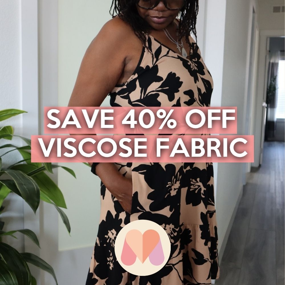 Save 40% off last chance viscose