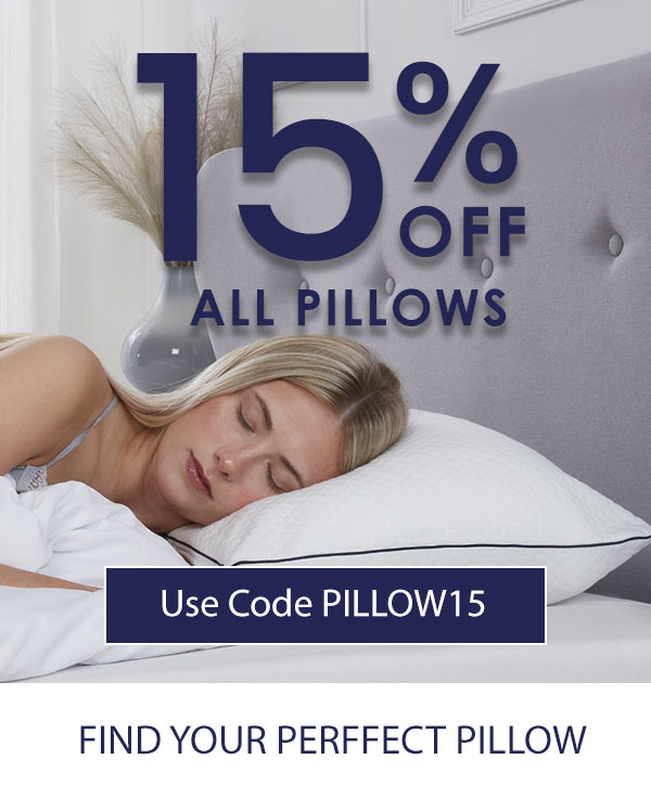 Find Your Perfect Pillow | 15% Off When You Spend £75 with code EXTRA15