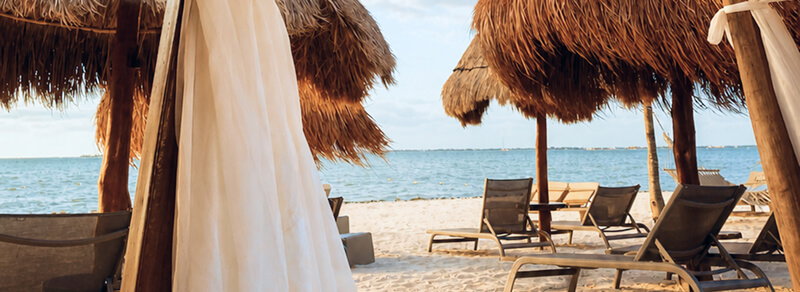 Chairs at the beach